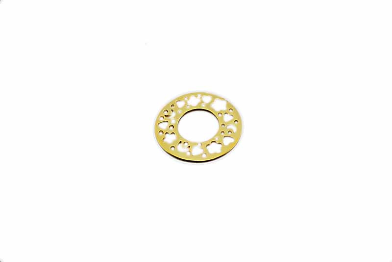 925° SILVER PENDANT GOLD PLATED 31mm