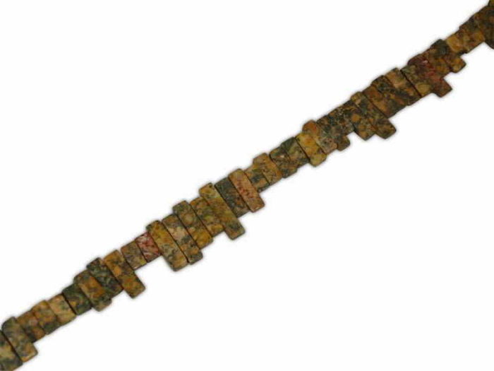 JASPER TEETH JAGGED 13x5mm