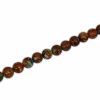 MILEFIORE BALL WITH FLOWERS 12mm