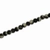 AGATE BALL BLACK WHITE 8mm